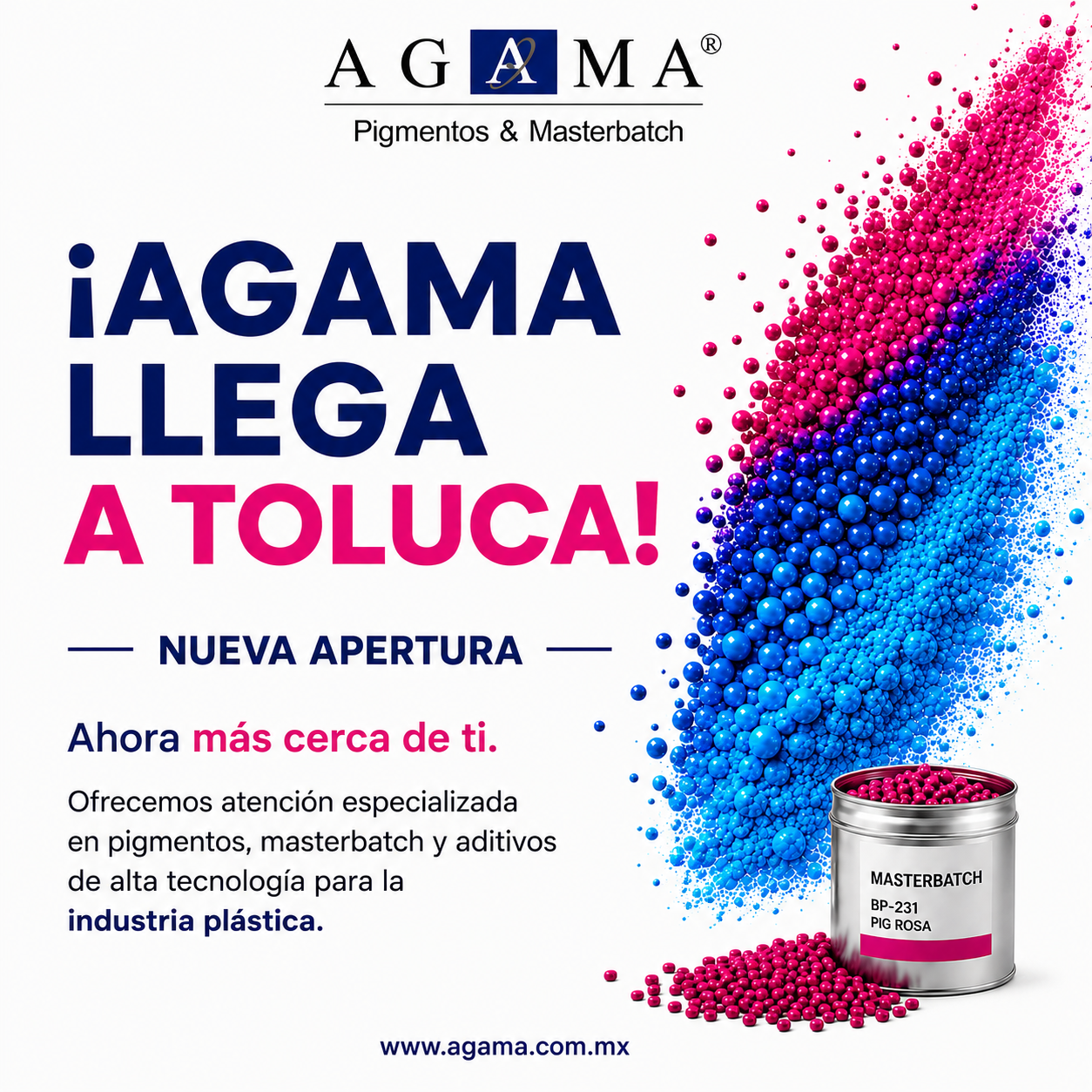 AGAMA llega a Toluca, nueva apertura